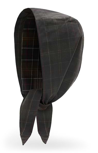 Ladies Barbour Arlene Wax Headscarf