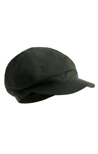 Ladies Waxed Bakerboy Cap