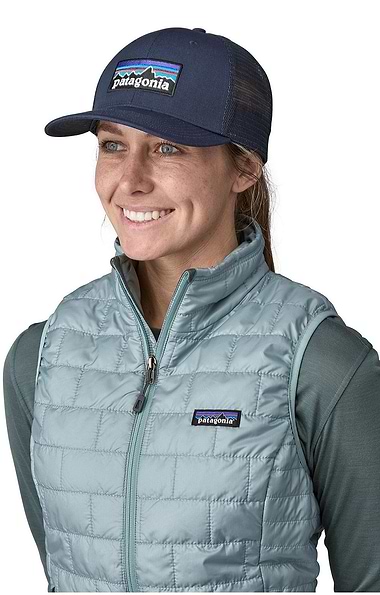 Patagonia Logo Mid-Crown Trucker Cap