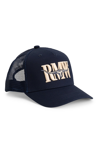Men's R.M.Williams Steer Head Trucker Cap