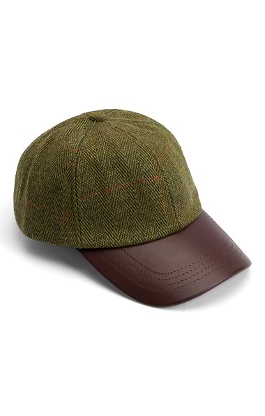 Striker Cap with Leather Peak