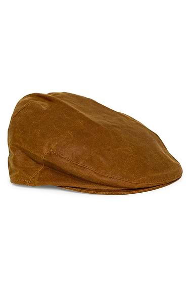Men's Wax Flat Cap
