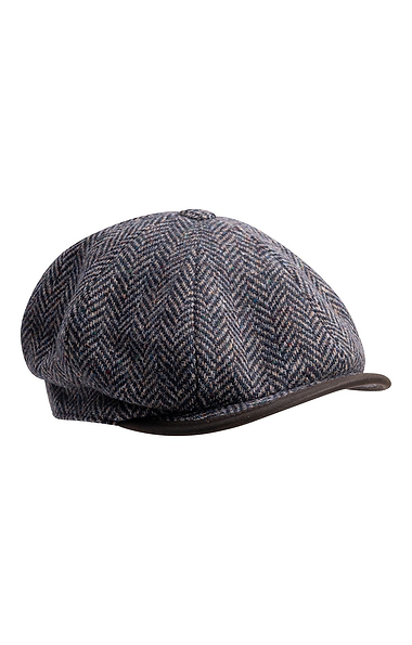 Men's British Tweed Shelby Cap