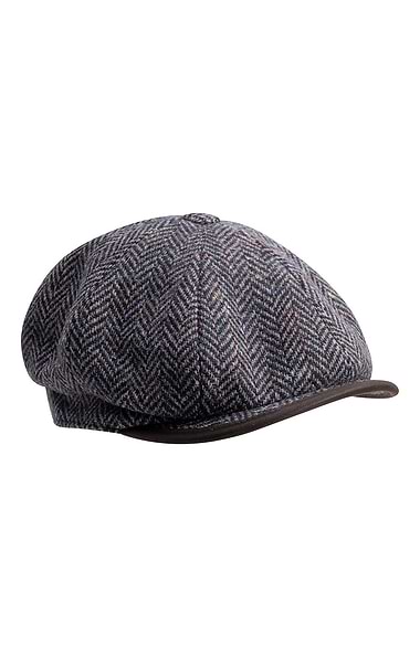 Men's British Tweed Shelby Cap