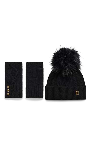 Ladies Holland Cooper Sloane Cable Hat