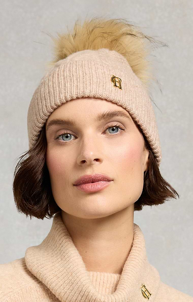 Ladies Holland Cooper Sloane Cable Hat