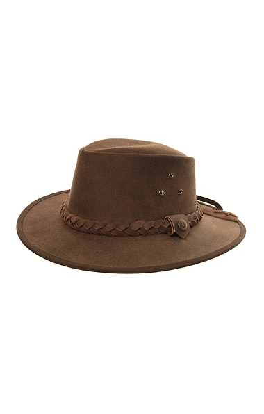 Men's Rustic Leather Hat