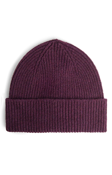 Children’s Robert Mackie Lambswool Ribbed Beanie
