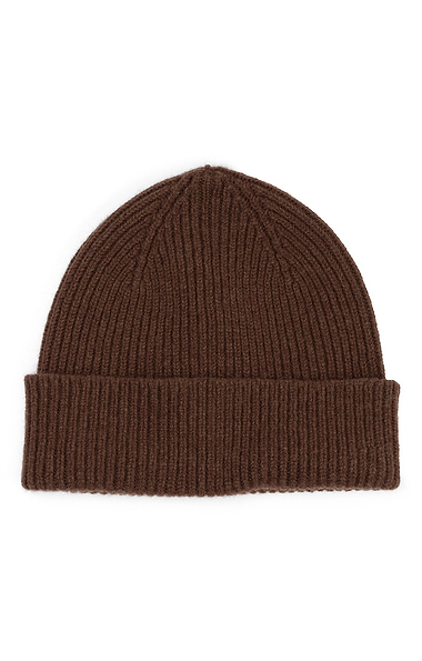 Children’s Robert Mackie Lambswool Ribbed Beanie