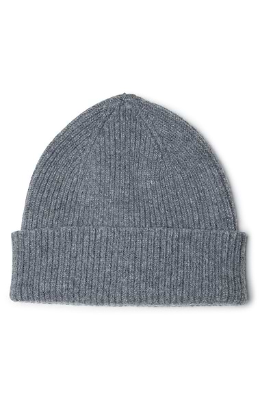 Children’s Robert Mackie Lambswool Ribbed Beanie