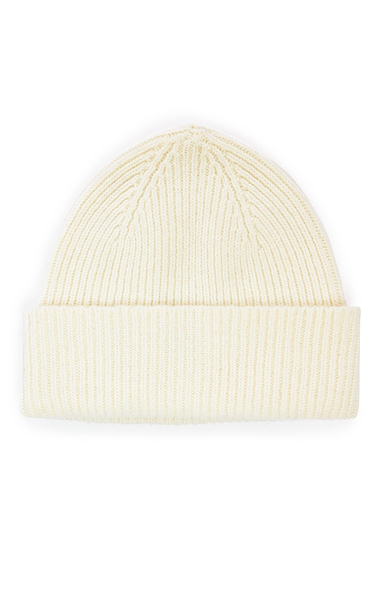Children’s Robert Mackie Lambswool Ribbed Beanie