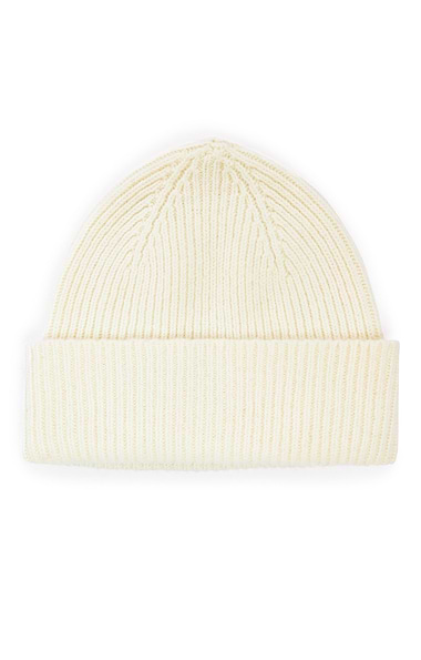 Children’s Robert Mackie Lambswool Ribbed Beanie