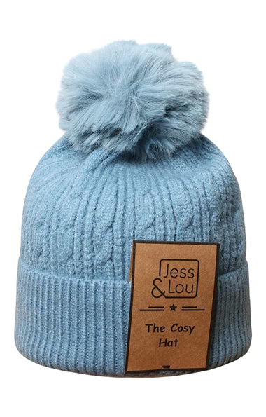 Cable Bobble Hat