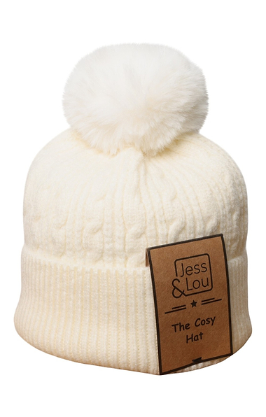 Cable Bobble Hat