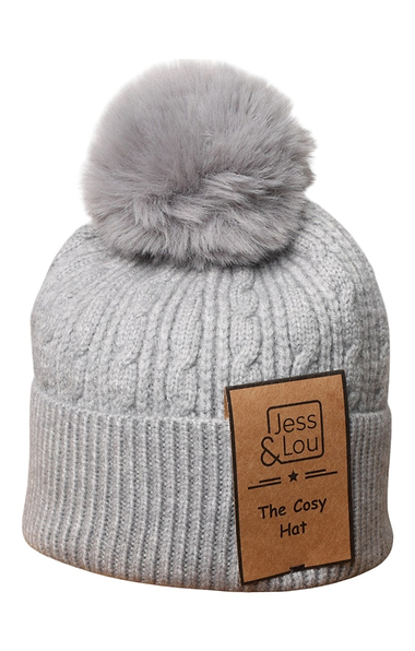 Cable Bobble Hat