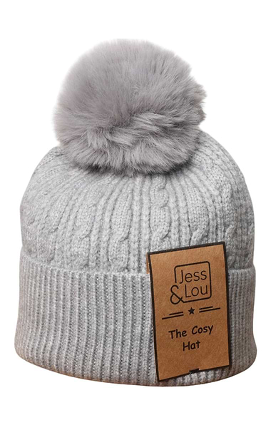 Cable Bobble Hat