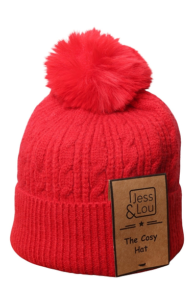 Cable Bobble Hat
