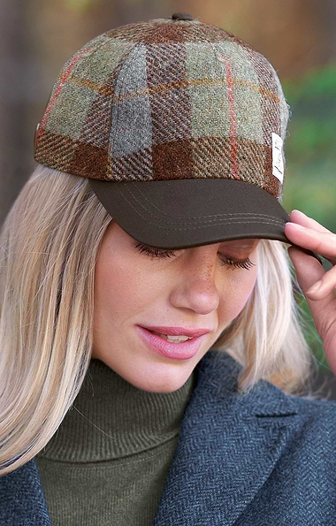 Ladies Harris Tweed® Baseball Cap