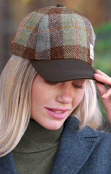 Ladies Harris Tweed® Baseball Cap