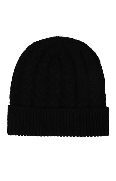 Ladies 3-Ply Cashmere Cable Hat
