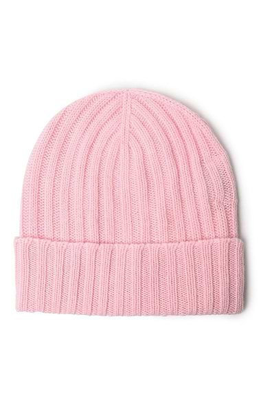Ladies Cashmere Rib Beanie