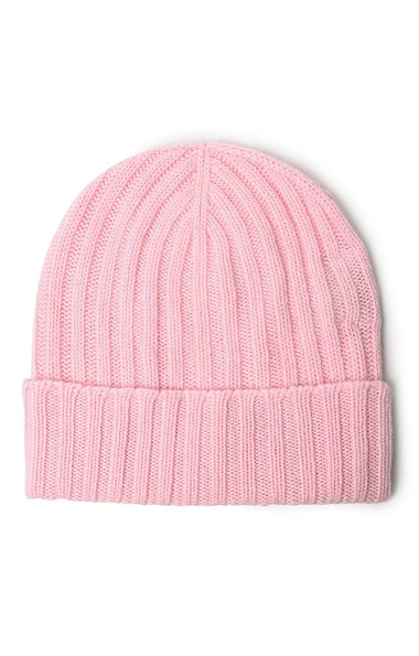Ladies Cashmere Rib Beanie