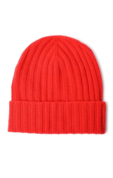 Ladies Cashmere Rib Beanie