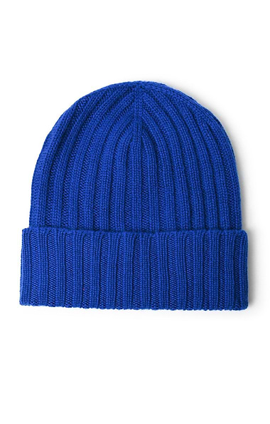 Ladies Cashmere Rib Beanie