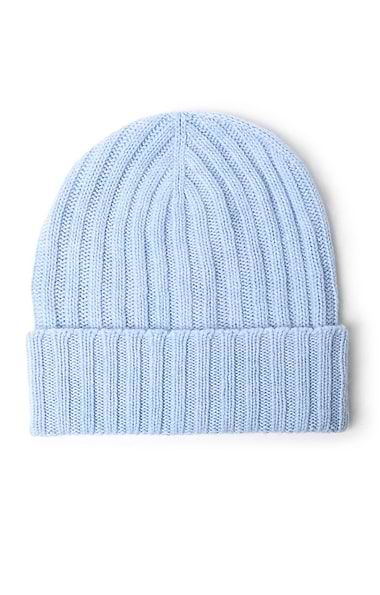 Ladies Cashmere Rib Beanie