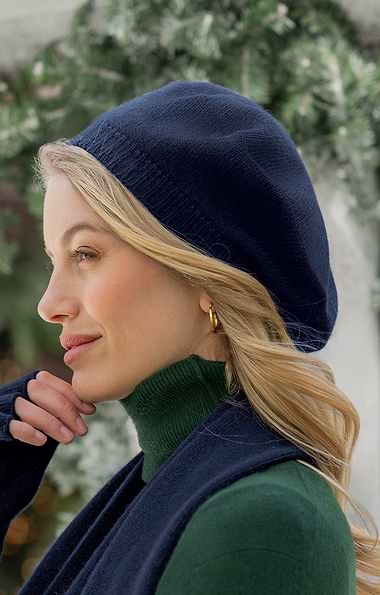 Ladies Cashmere Beret
