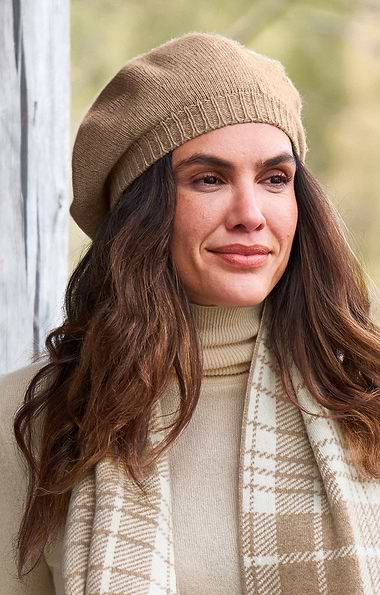Ladies Cashmere Beret