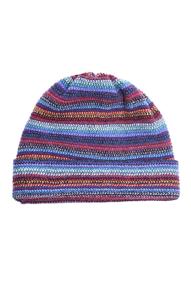 Lambswool Striped Beanie