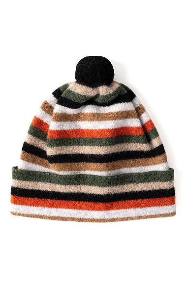 Ladies Robert Mackie Ranza Pompom Hat