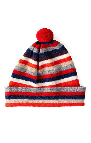 Ladies Robert Mackie Ranza Pompom Hat