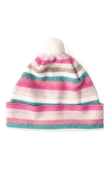 Ladies Robert Mackie Ranza Pompom Hat