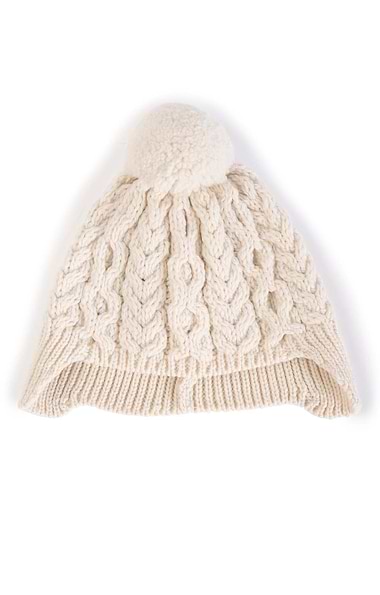 Child's Pompom Hat