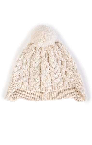 Child's Pompom Hat