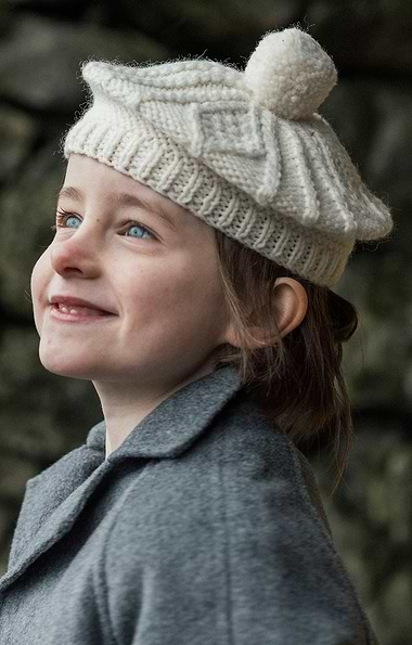 Girl's Pure New Wool Beret