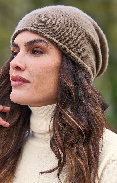 Ladies Gauzy Cashmere Beanie