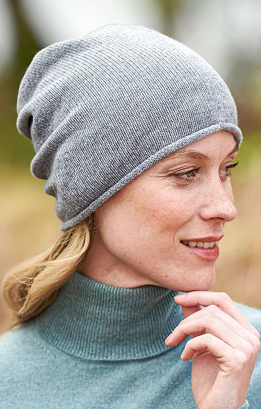 Ladies Gauzy Cashmere Beanie