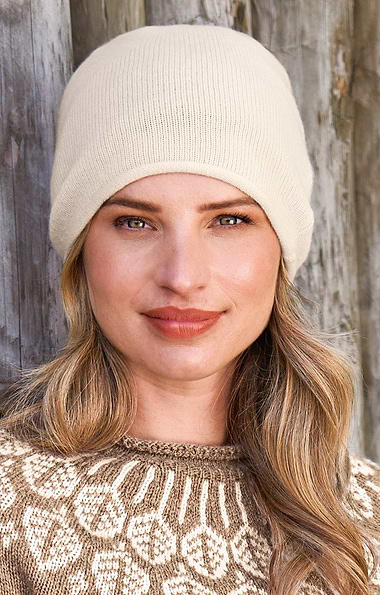 Ladies Gauzy Cashmere Beanie
