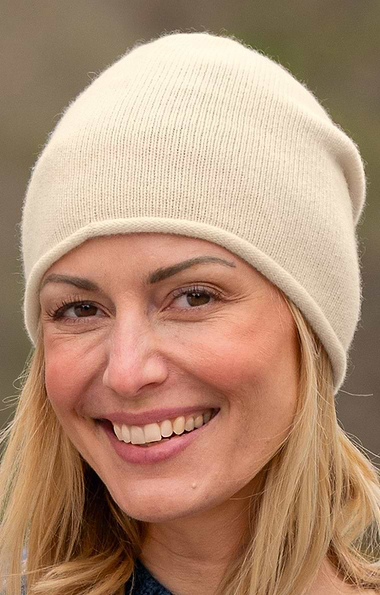 Ladies Gauzy Cashmere Beanie