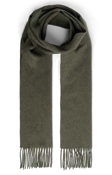 Men's Plain Lambswool Scarf