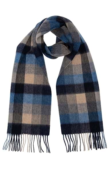 Country Check Lambswool Scarf