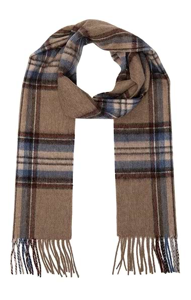 Country Check Lambswool Scarf