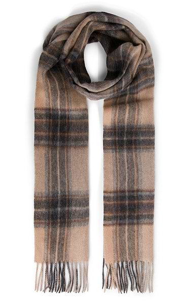 Country Check Lambswool Scarf