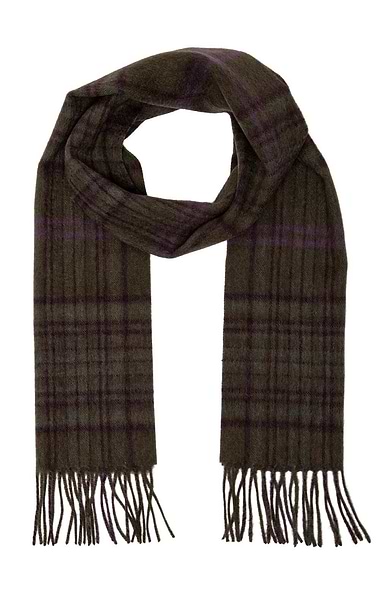 Country Check Lambswool Scarf