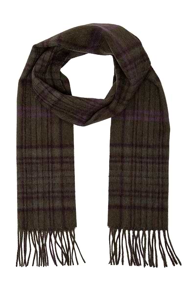 Country Check Lambswool Scarf