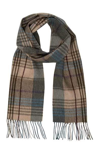 Country Check Lambswool Scarf