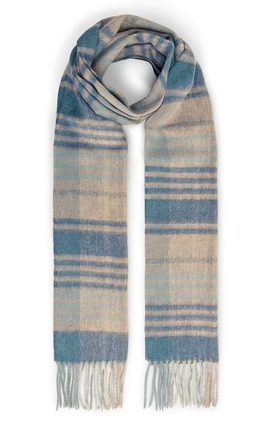 Country Check Lambswool Scarf